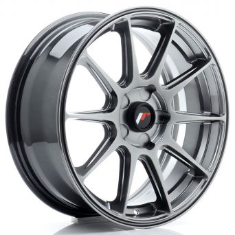 Japan Racing Wheels - JR-11 Hyper Black (17x7 Zoll)