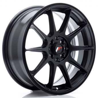 Japan Racing Wheels - JR-11 Matt Black (17x7 Zoll)