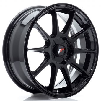 Japan Racing Wheels - JR-11 Gloss Black (17x7 Zoll)