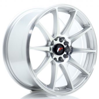 Japan Racing Wheels - JR-11 Silver Machined (17x8 inch)