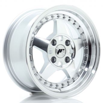 Japan Racing Wheels - JR-6 Silver Machined (15x7 Zoll)