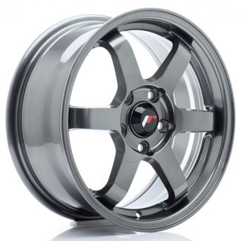 Japan Racing Wheels - JR-3 Gun Metal (16x7 Zoll)