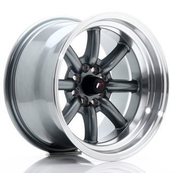 Japan Racing Wheels - JR-19 Gun Metal (15x9 inch)