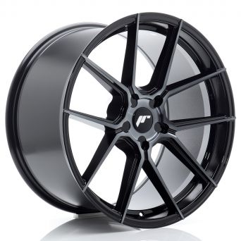 Japan Racing Wheels - JR-30 Black Machined (20x10.5 Zoll)