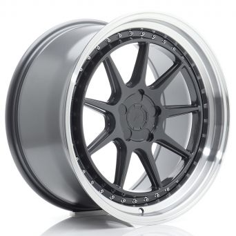 Japan Racing Wheels - JR-47 Hyper Gray Machined (19x9.5 Zoll)
