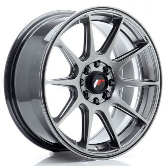 Japan Racing Wheels - JR-11 Hyper Black (16x7 Zoll)