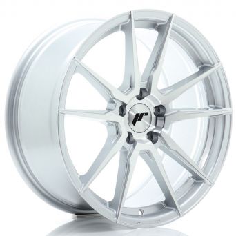 Japan Racing Wheels - JR-21 Silver Machined (18x8.5 inch)