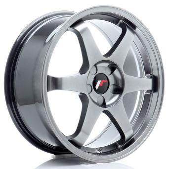 Japan Racing Wheels - JR-3 Hyper Black (18x8 inch)
