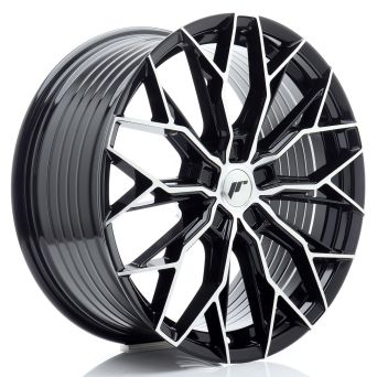 Japan Racing Wheels - JR-49 Gloss Black Machined (20x8.5 Zoll)