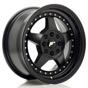 SALE - Japan Racing Wheels - JR-6 Matt Black (15x7 Zoll)