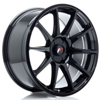 SALE - Japan Racing Wheels - JR-11 Gloss Black (18x8.5 Zoll)