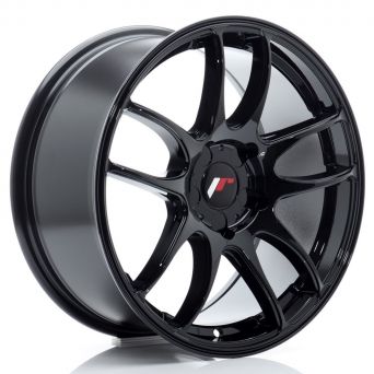 SALE - Japan Racing Wheels - JR-29 Gloss Black (17x8 Zoll)