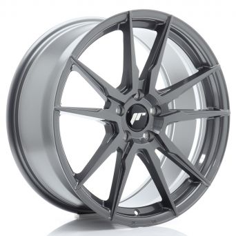 Japan Racing Wheels - JR-21 Hyper Gray (19x8.5 inch)