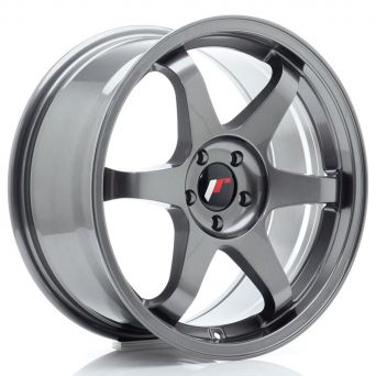 SALE - Japan Racing Wheels - JR-3 Gun Metal (17x8 Zoll)