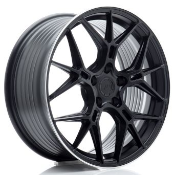 Japan Racing Wheels - JR-51 Satin Black Machined (18x8 Zoll)