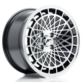 Japan Racing Wheels - JR-14 Black Machined (15x8 Zoll)