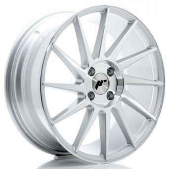 Japan Racing Wheels - JR-22 Silver Machined (18x7.5 inch)