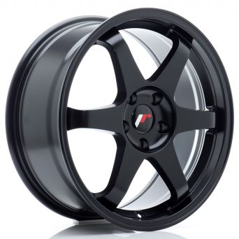 Japan Racing Wheels - JR-3 Matt Black (18x8 inch)