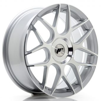 Japan Racing Wheels - JR-18 Silver Machined (18x7.5 Zoll)