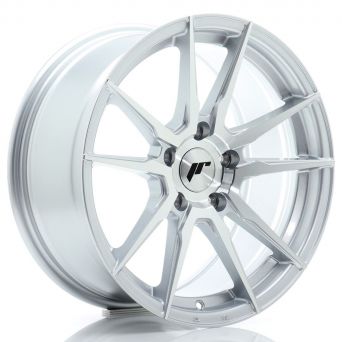 Japan Racing Wheels - JR-21 Silver Machined (17x8 Zoll)