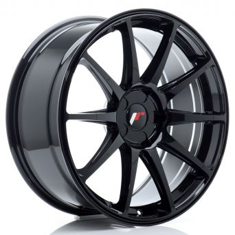 Japan Racing Wheels - JR-11 Glossy Black (19x8.5 inch)