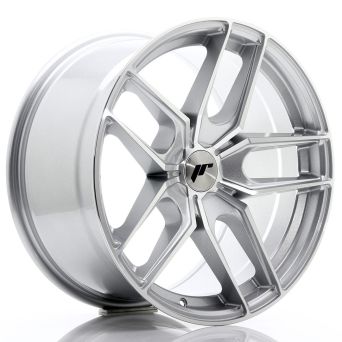 Japan Racing Wheels - JR-25 Silver Machined (18x9.5 inch)