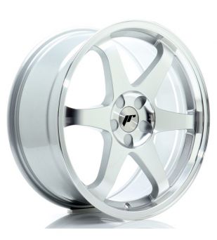 Japan Racing Wheels - JR-3 Silver Machined (18x9 inch)