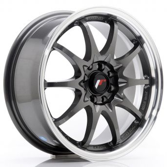 Japan Racing Wheels - JR-5 Gun Metal (16x7 Zoll)