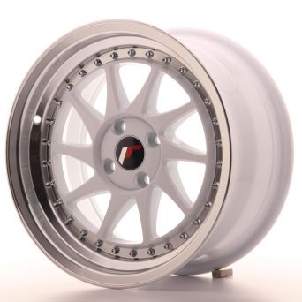 Japan Racing Wheels - JR-26 White (16x8 inch)