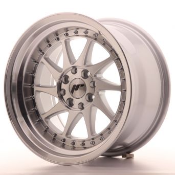 Japan Racing Wheels - JR-26 Machined Silver (16x9 inch)