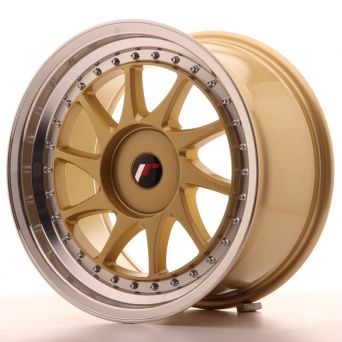 Japan Racing Wheels - JR-26 Gold (17x9 inch)