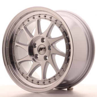 Japan Racing Wheels - JR-26 Silver Machined (18x9.5 inch)