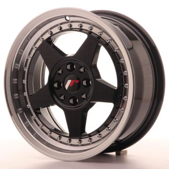 Japan Racing Wheels - JR-6 Glossy Black (16x7 inch)
