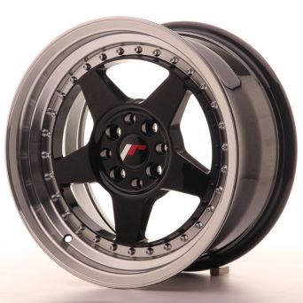 Japan Racing Wheels - JR-6 Glossy Black (16x8 inch)