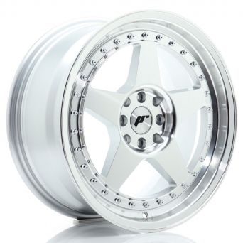 Japan Racing Wheels - JR-6 Silver Machined (17x8 Zoll)