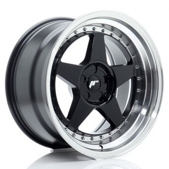 Japan Racing Wheels - JR-6 Glossy Black (18x10.5 inch)