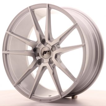 SALE - Japan Racing Wheels - JR-21 Silver Machined (20x8.5 Zoll)